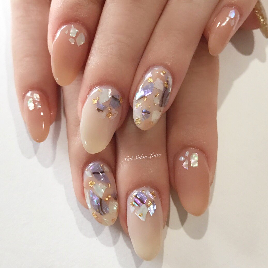 夏 オフィス デート 女子会 ハンド Nail Latteのネイルデザイン No ネイルブック