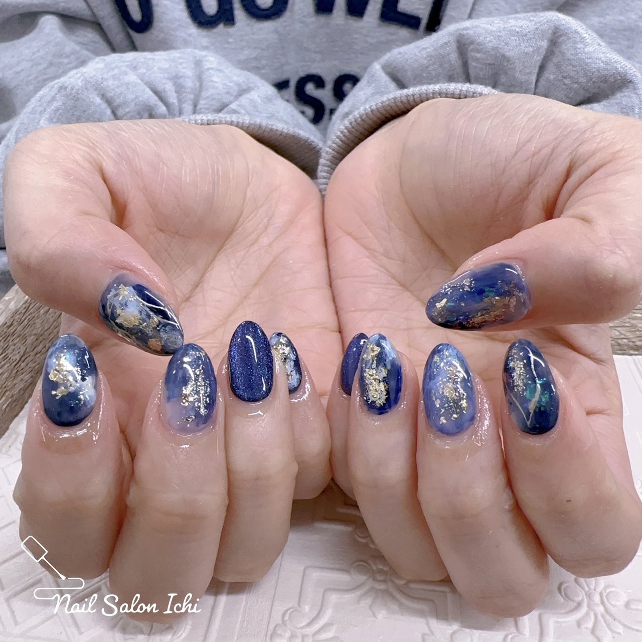 M-STYLE ネイルアート筆 青 M-STYLE ネイルアート筆 青 M-STYLE ネイル