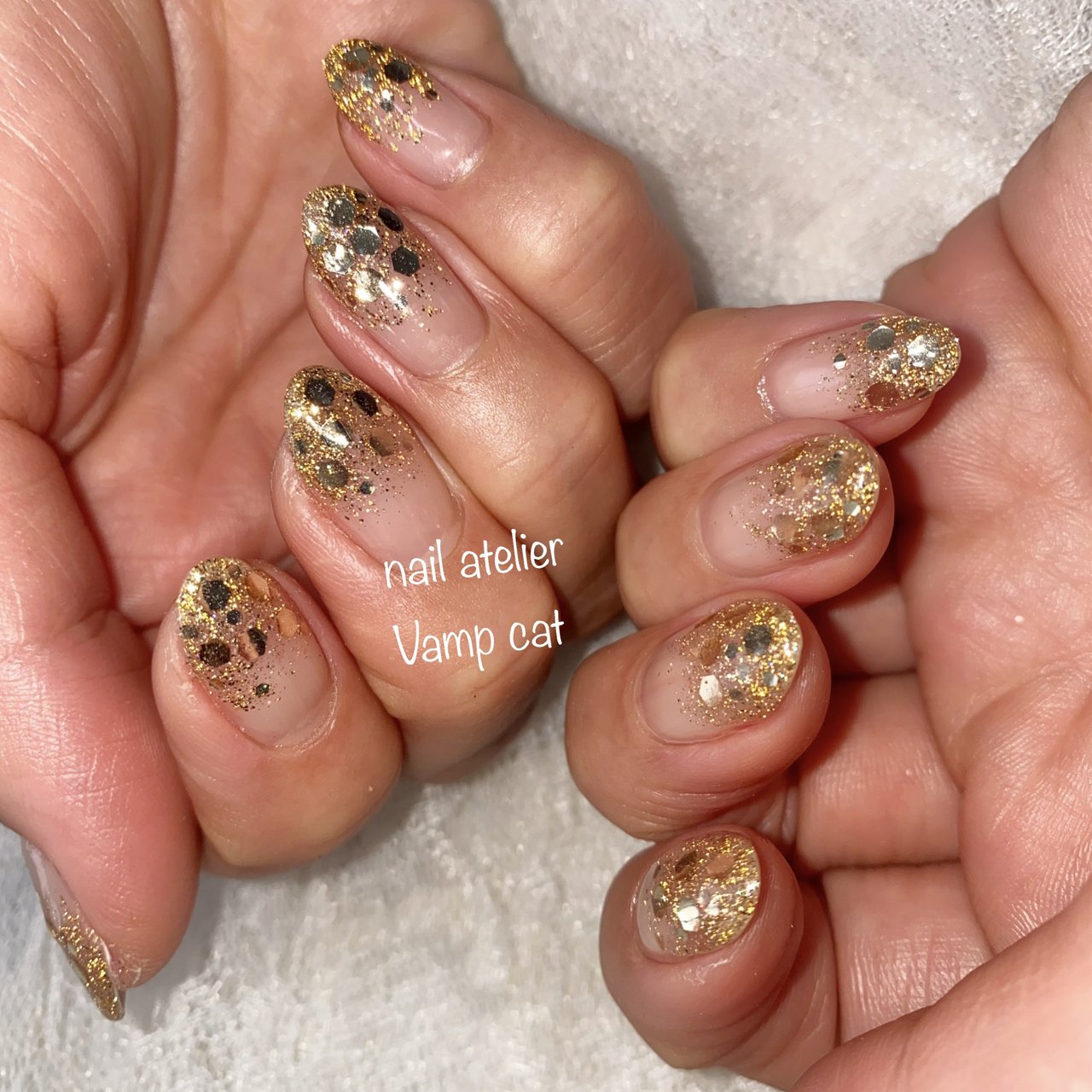 laau nail ラメ11セット＋calm gold 箔＋その他ゴールド小物 veil leaf | laau nail store