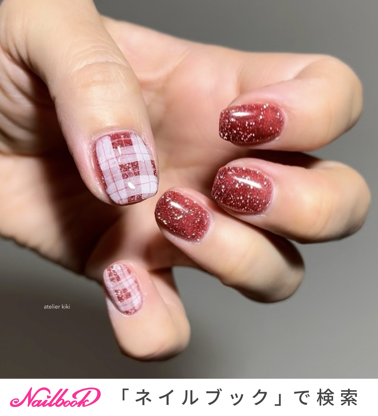 イチゴジャムのネイルデザイン｜ネイルブック 