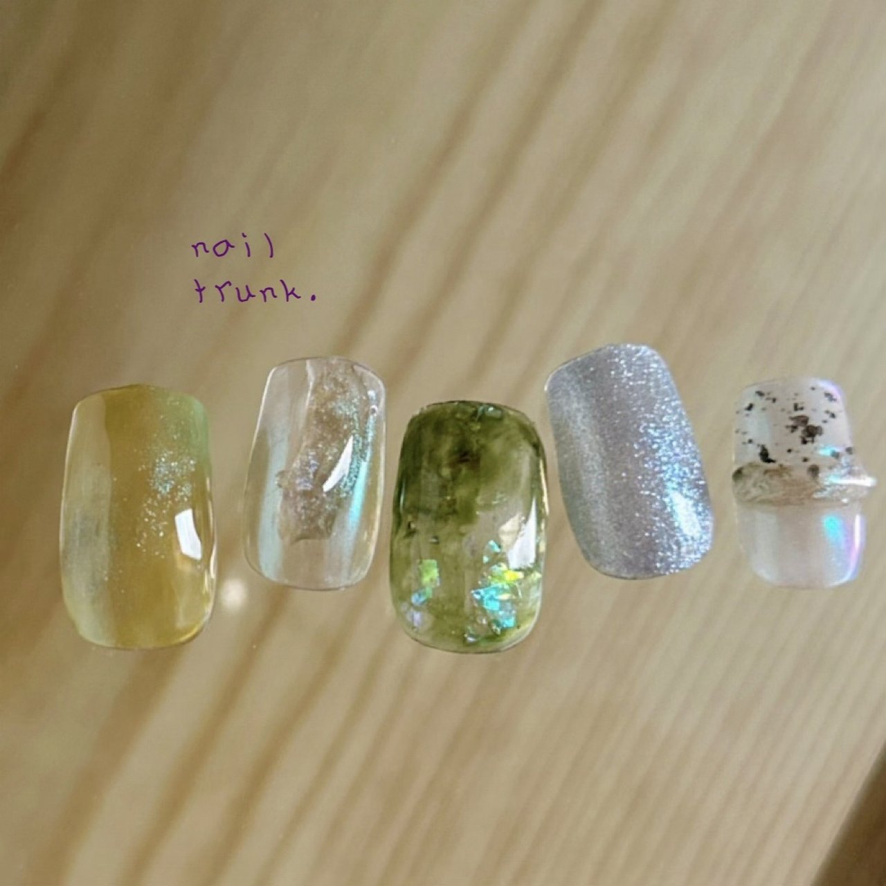 オールシーズン/ハンド/ニュアンス/マグネット/マーブル - nail_trunk  