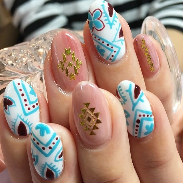 夏 旅行 梅雨 海 ハンド Itonanail東川口のネイルデザイン No ネイルブック