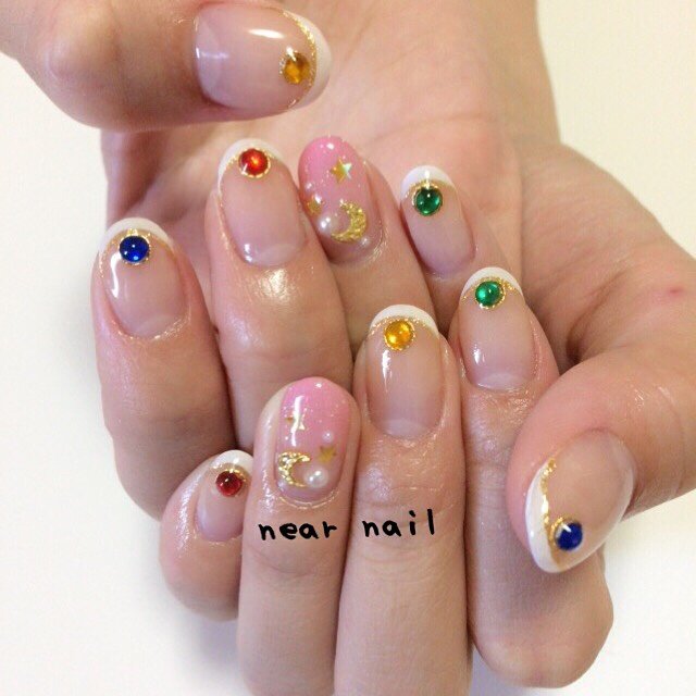 オールシーズン オフィス デート 女子会 ハンド Near Nailのネイルデザイン No ネイルブック