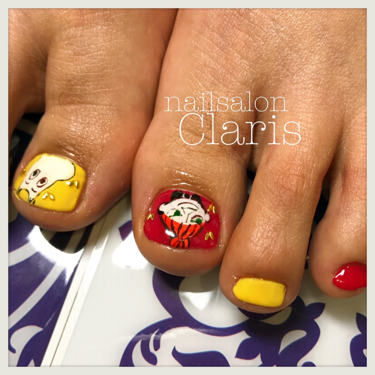 フット お客様 Nailsalon Clarisのネイルデザイン No ネイルブック