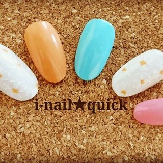 女子会 ワンカラー I Nailquickのネイルデザイン ネイルブック