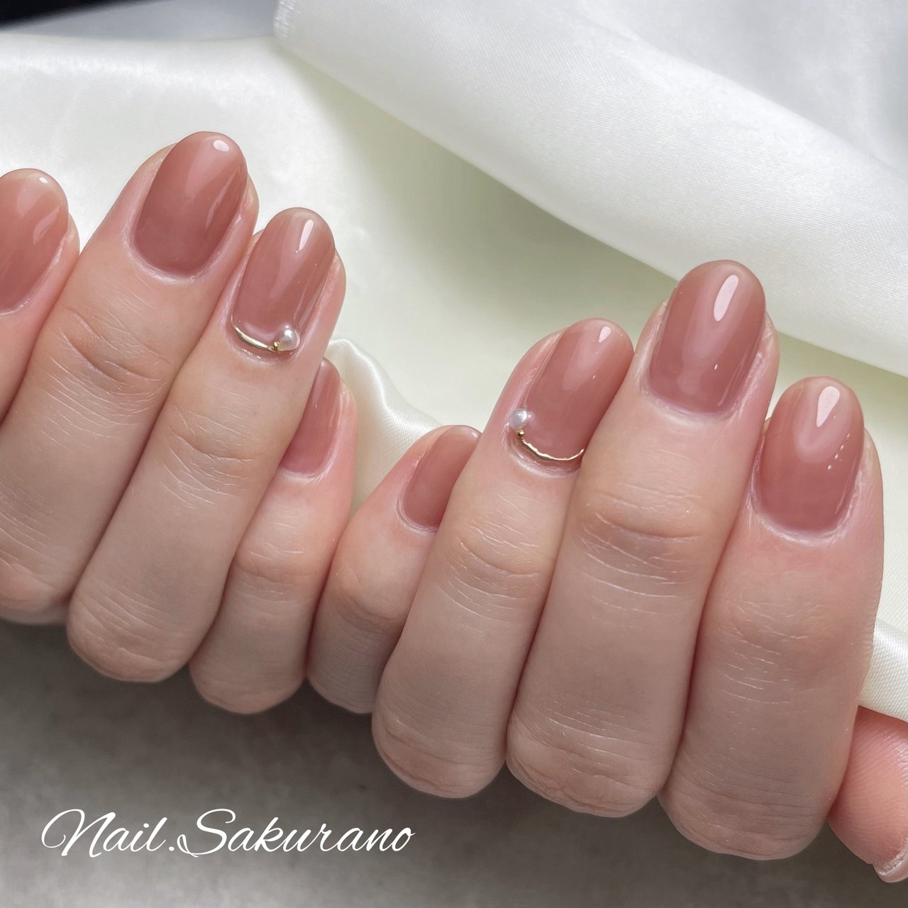 手が綺麗に見えるネイル/冬/オフィス/デート/ハンド - nail salon