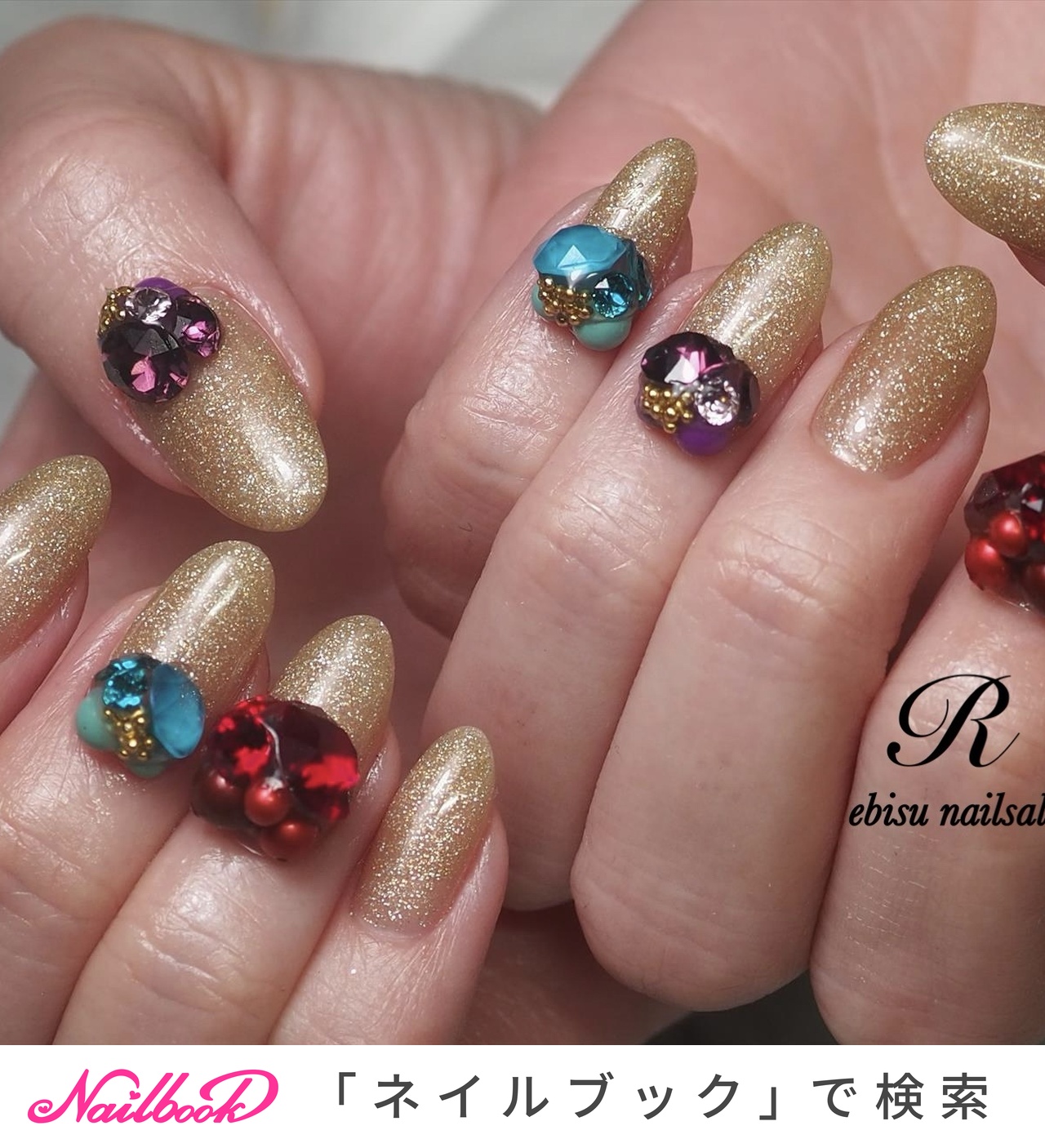 2026年】新着順｜カラフル(レインボー)/#double180のネイルデザイン