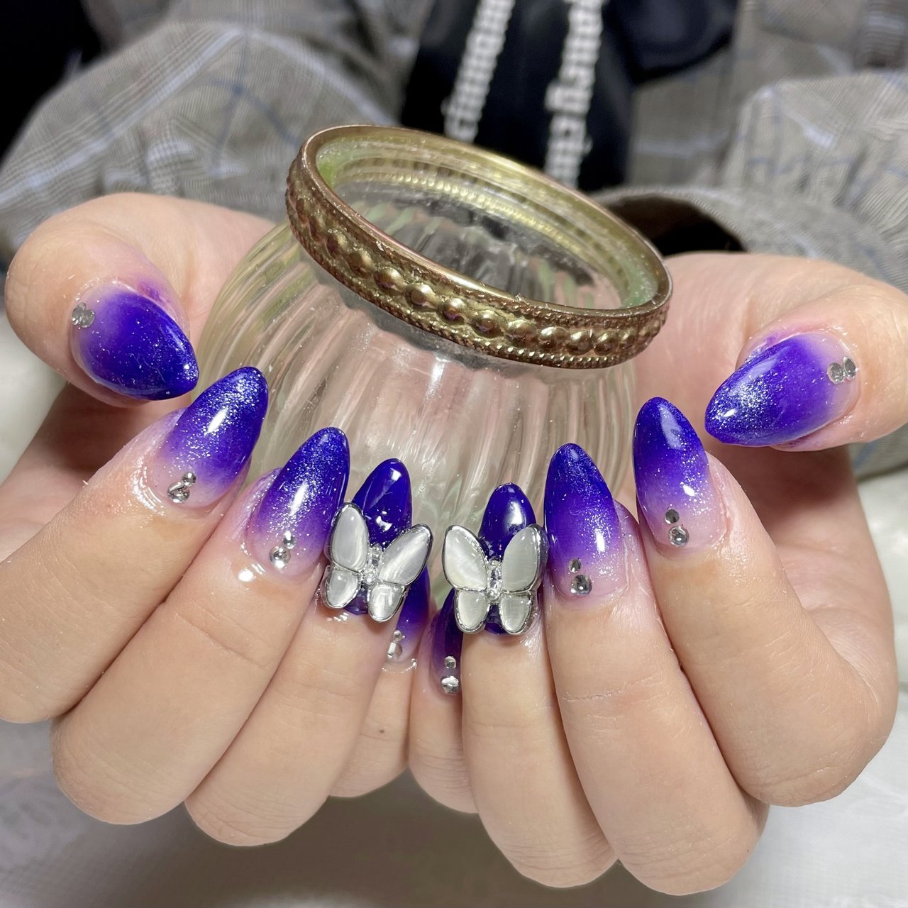 オールシーズン/ライブ/推し活/パープル - ONLY NAIL【西船橋南口】の