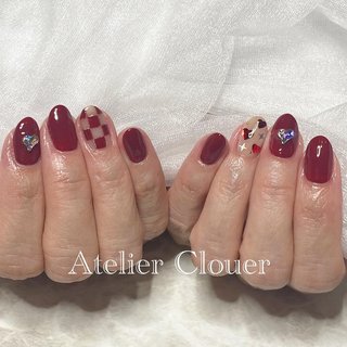 🐪 ☑︎ICHIMATSU pattern
☑︎dark red
☑︎heart
⁡
カラー:
………………………………………………
⁡
𝒶𝓉𝑒𝓁𝒾𝑒𝓇 𝒸𝓁𝑜𝓊𝑒𝓇〜アトリエ クルエ〜
群馬県高崎市中大類町𝟨𝟥𝟧-𝟣
ネイルブックからも予約可能
𝐼𝒟 𝟨𝟩𝟣𝟤𝟩
...................................................…
#アトリエクルエ #高崎ネイル #群馬ネイル
#𝓂𝒶𝑜𝑔𝑒𝓁導入サロン
#フィルイン #ジェルネイル
#ハンドネイル 
#ハートネイル #市松模様
#赤ネイル #お正月 #バレンタイン #ハンド #チェック #ハート #ミディアム #オーバル #クリア #レッド #ジェルネイル #お客様 #アトリエクルエ☆AtelierClouer #ネイルブック