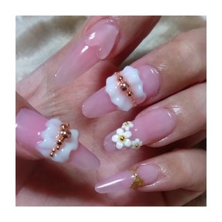 専用3Dネイルアート 10個セット ピンク パープル 【公式通販】