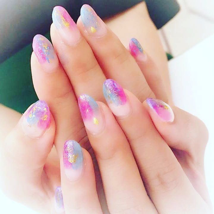 夏 梅雨 オフィス デート ハンド Nailsgogo Shibuya Nailsalonのネイルデザイン No ネイルブック