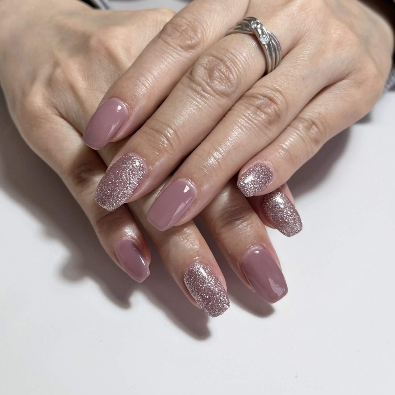 オールシーズン/女子会/ハンド/ラメ/ワンカラー - codenail_mariの