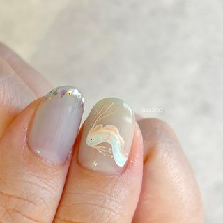 深海魚のネイルデザイン｜ネイルブック