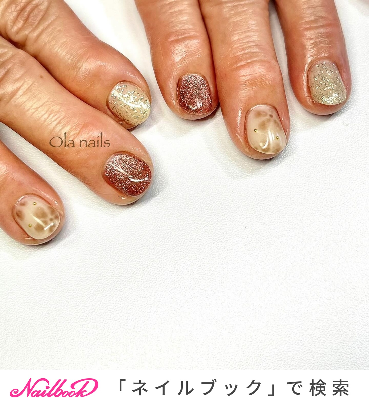 ピンク Ola nailsのネイルデザイン[No.8575340]｜ネイルブック