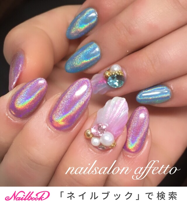 人気順｜お客様/#ダズリングパウダーユニコーンのネイルデザイン