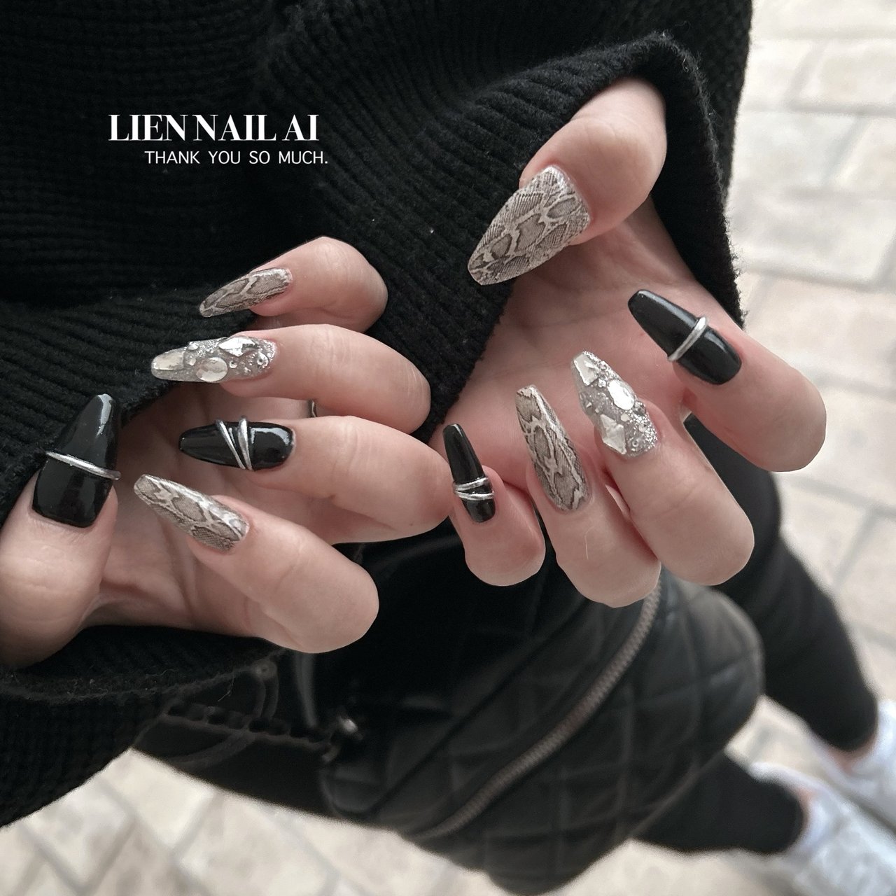 ネイルアート用品セット 黒バッグ付き 楽天市場】ミラーホイル 黒レースホイルセット 幅広タイプ