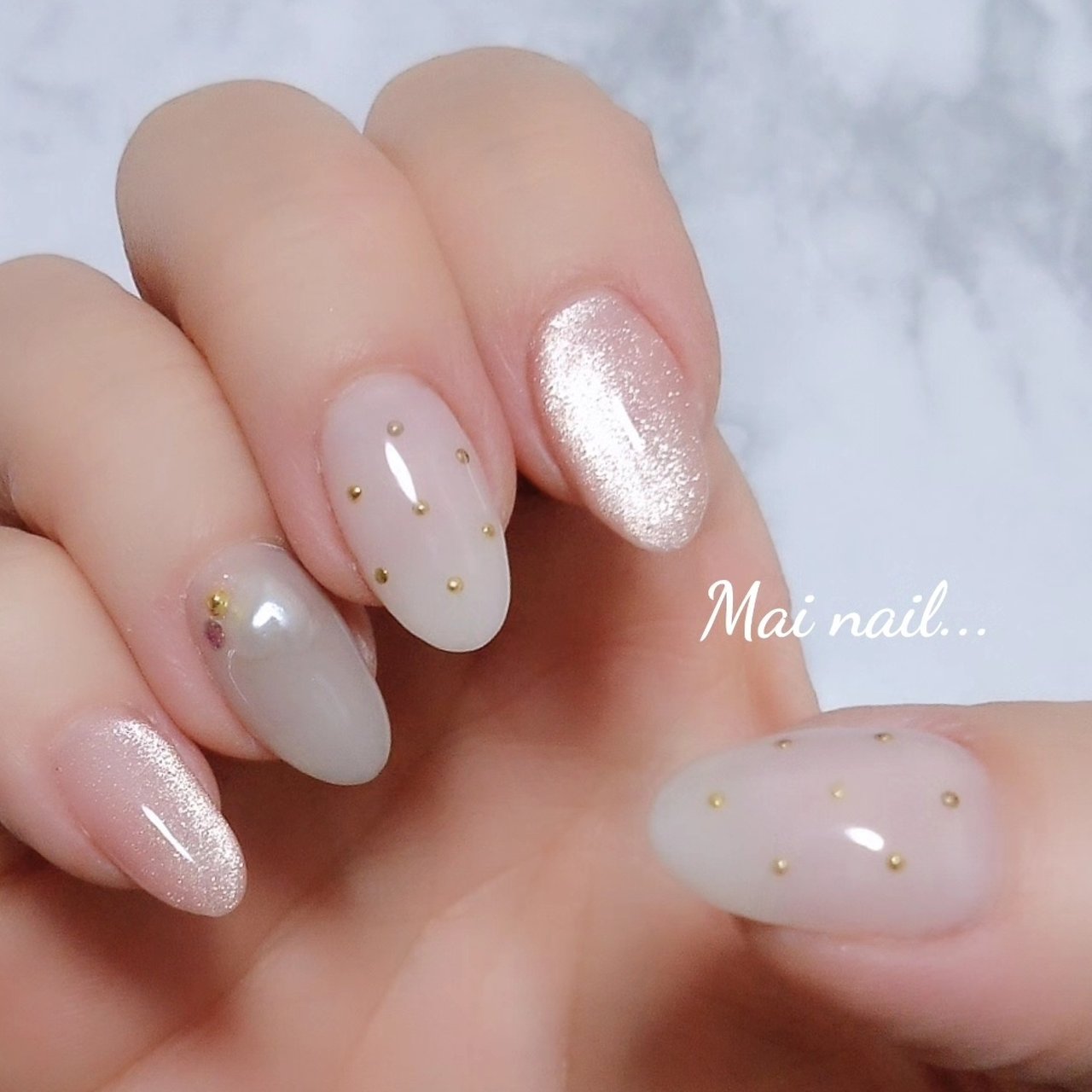 冬/バレンタイン/デート/女子会/ハンド - Mainailのネイルデザイン[No