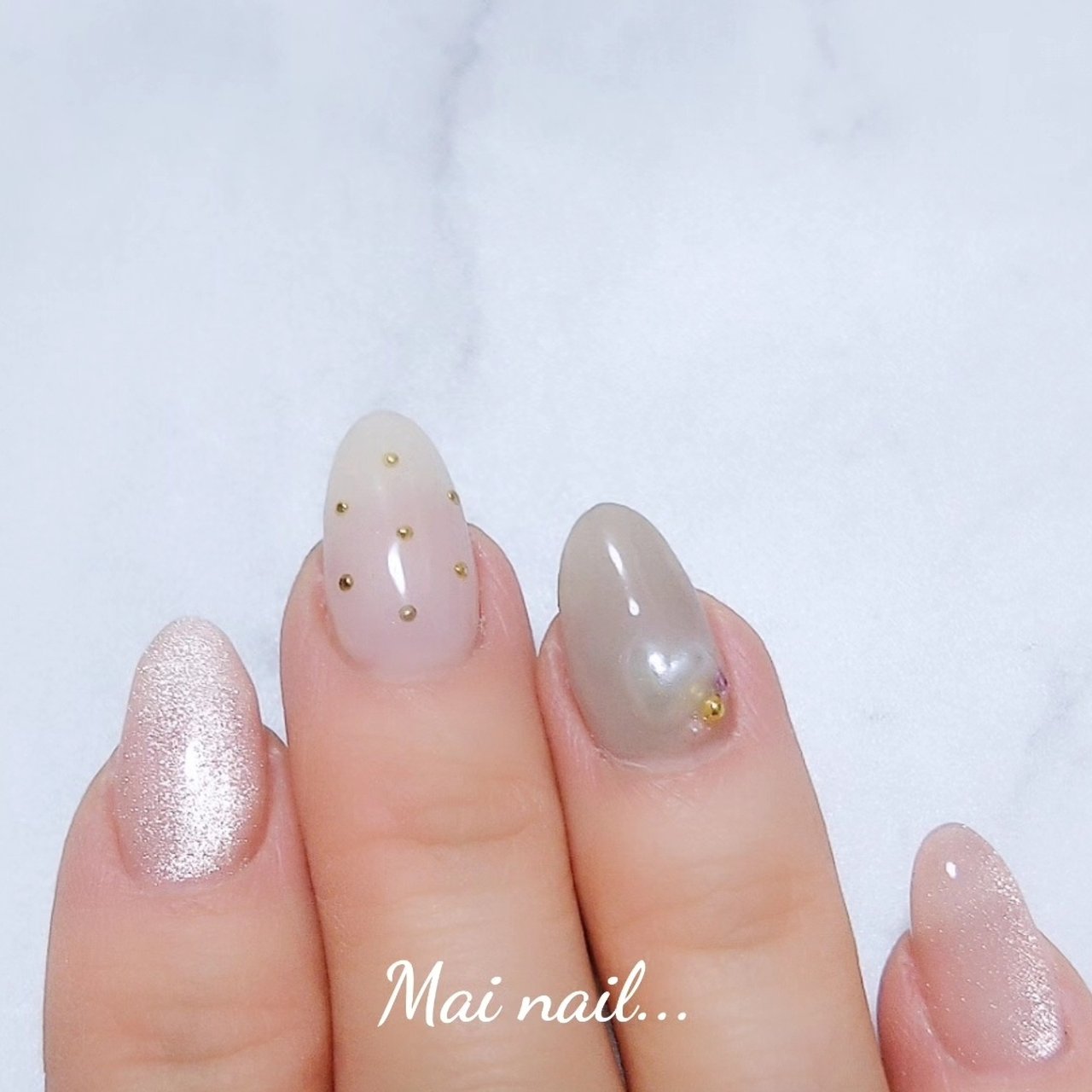 冬/バレンタイン/デート/女子会/ハンド - Mainailのネイルデザイン[No