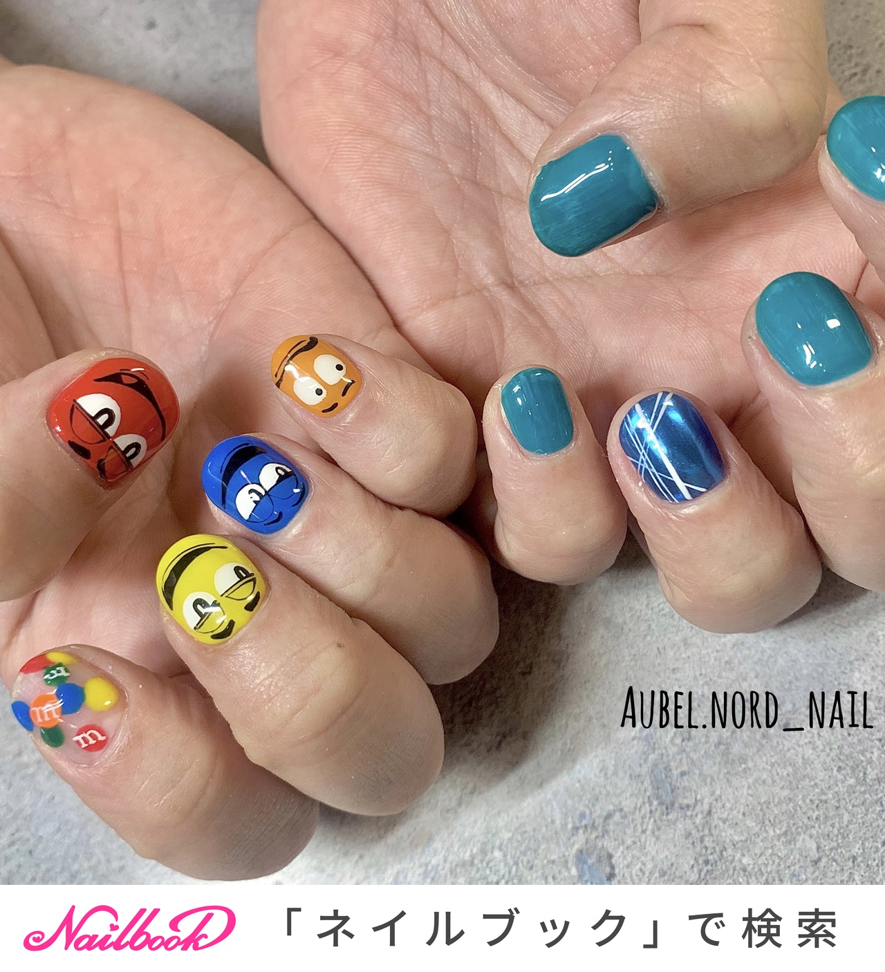ライブ/推し活/ハンド/痛ネイル/個性派 - aubel.nord_nailのネイル