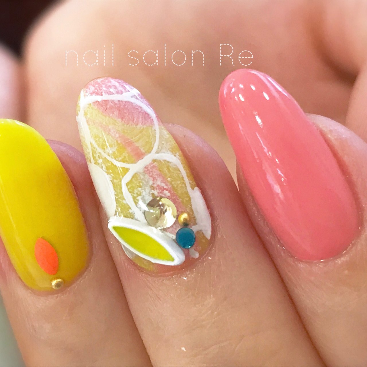 Nail Salon Re 森ノ宮 玉造 のネイルデザイン No ネイルブック