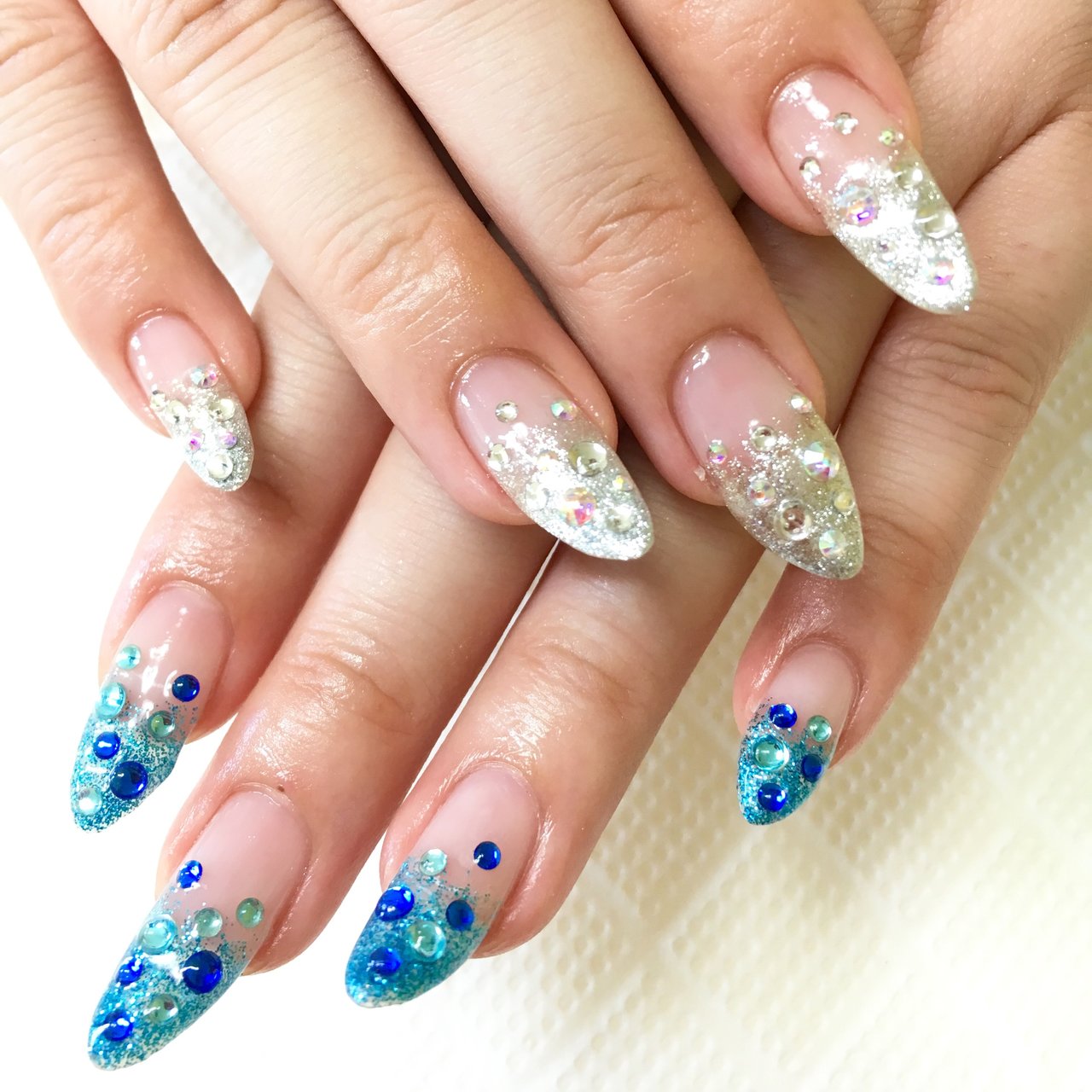 夏 成人式 海 リゾート ハンド Clover Nail Kameidoのネイルデザイン No ネイルブック