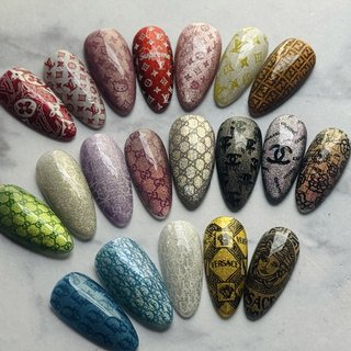 2025年】新着順｜#ルイヴィトンネイルのネイルデザイン｜ネイルブック