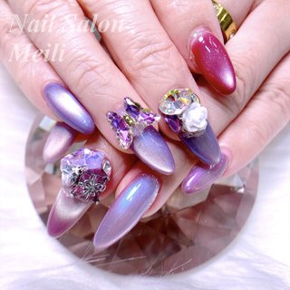 人気順｜#大きめパーツのネイルデザイン｜ネイルブック