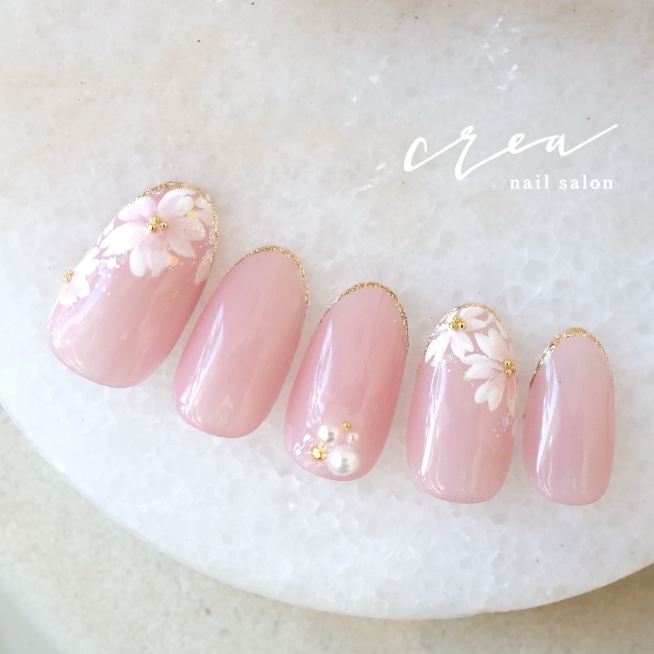 春/卒業式/入学式/デート/ハンド - nailsalon crea 小川ちえのネイル