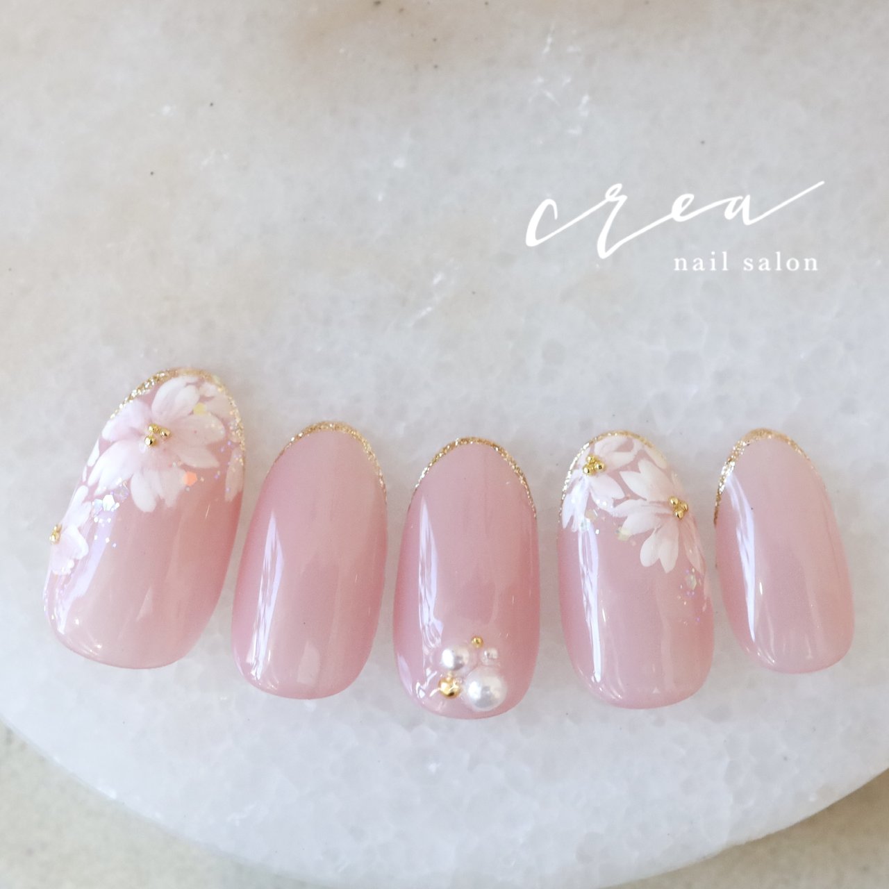 春/卒業式/入学式/デート/ハンド - nailsalon crea 小川ちえの