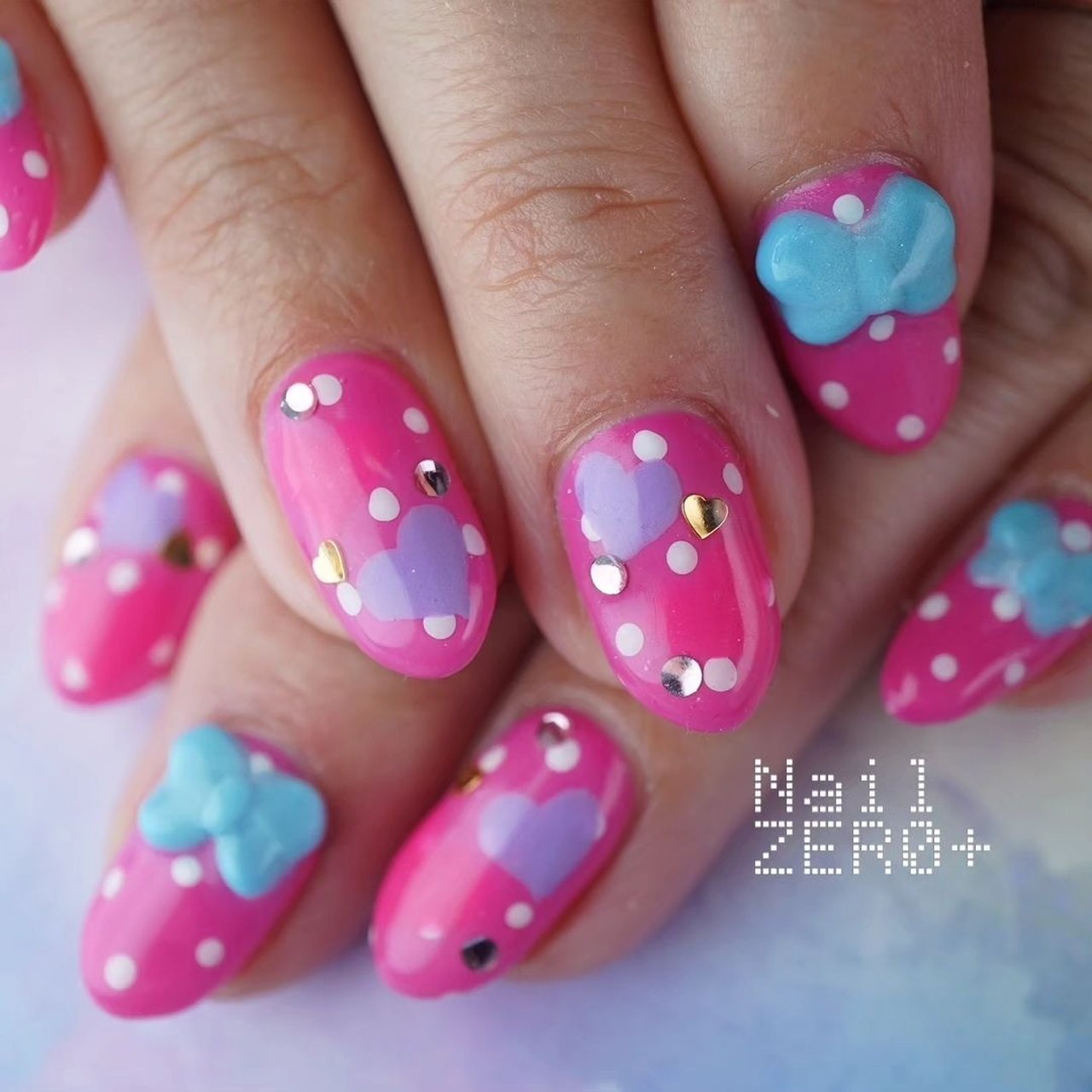 リゾート/パーティー/推し活/ハンド/3D - 塩見隼人 [池袋]ネイルゼロ