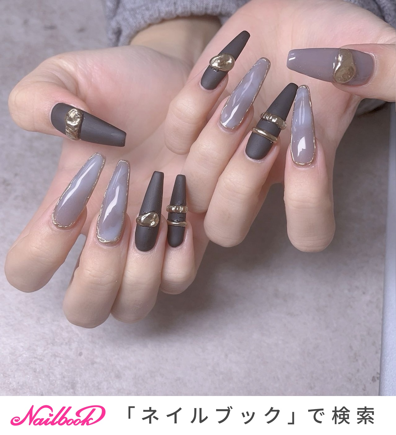 ゆきなのネイルデザイン[No.8601157]｜ネイルブック