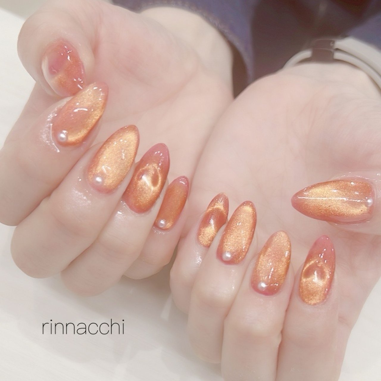 春/冬/オールシーズン/バレンタイン/ハンド - rinnacchiのネイル