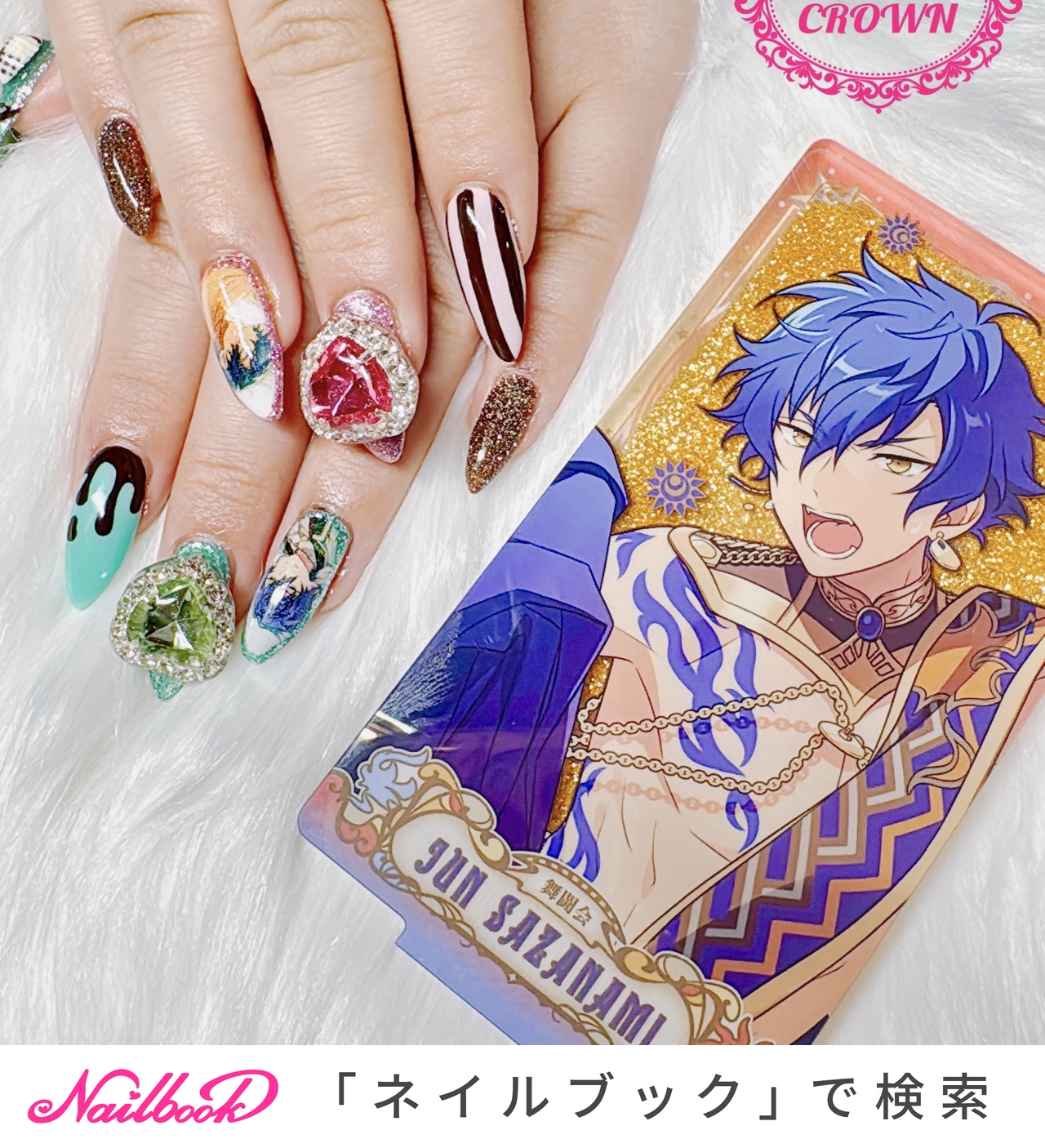 ハンド/ジェルネイル/お客様 - crown.nail_shizuokaのネイルデザイン