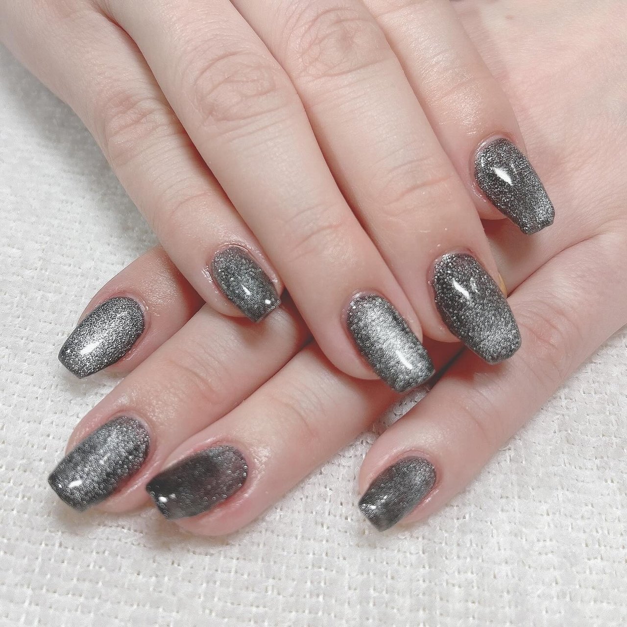 ワンカラー/マグネット/シルバー - ~Ri re ru＊ Nail~ リレル ネイルの 