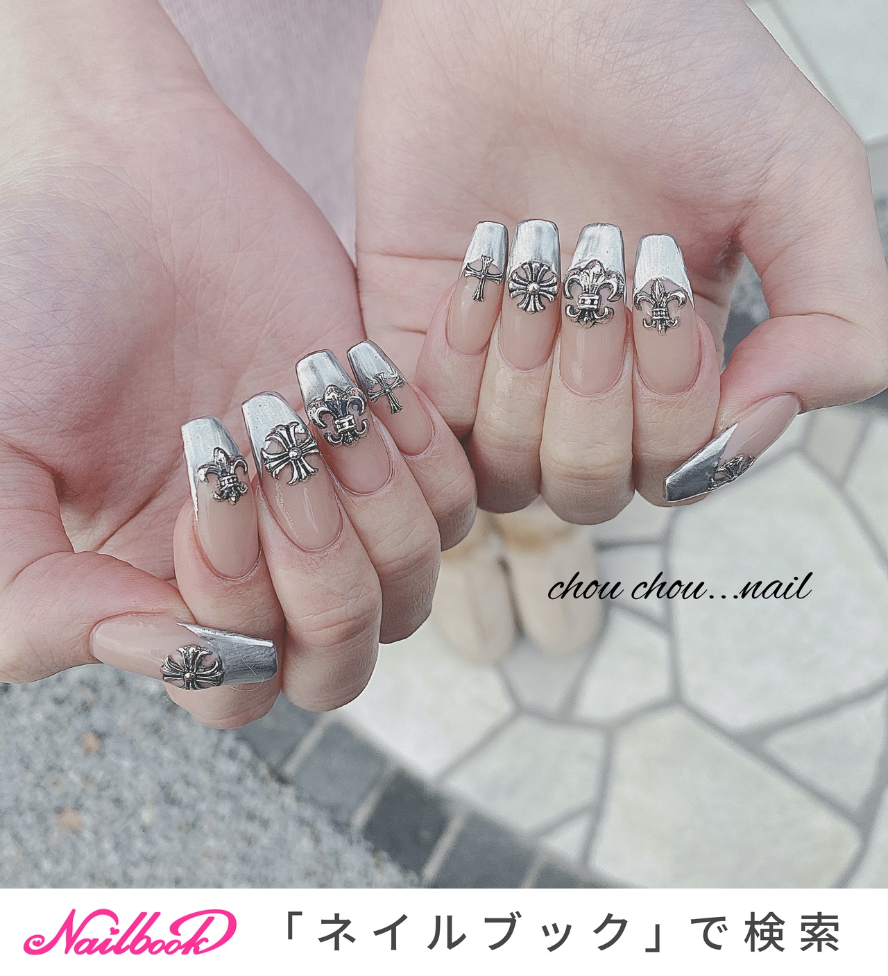クロムハーツネイルのネイルデザイン(26ページ目)|ネイルブック クロムハーツネイルのネイルデザイン(26ページ目)|ネイルブック