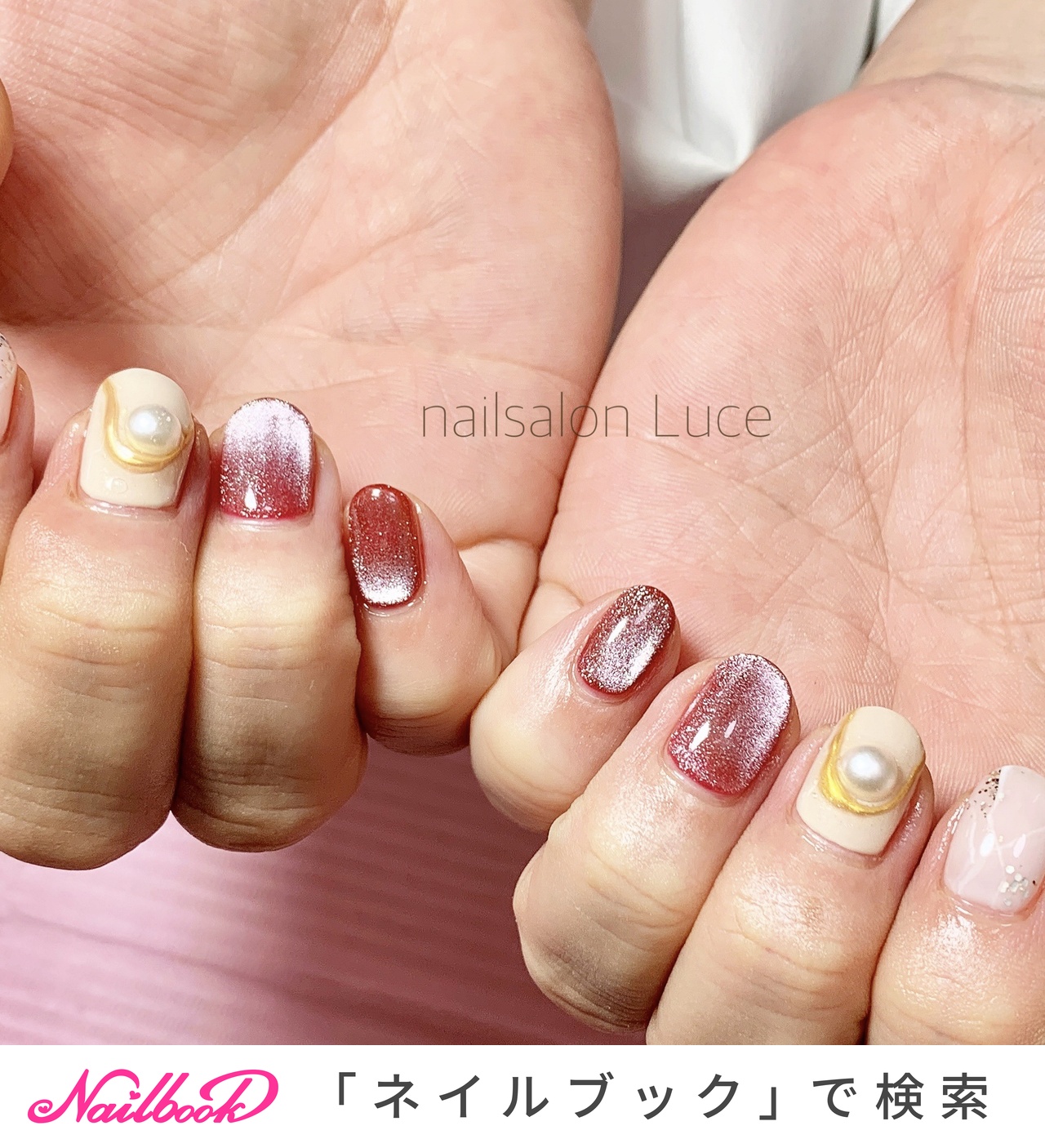 人気順｜マグネット/ジェルネイル/#107,712,B007)のネイルデザイン