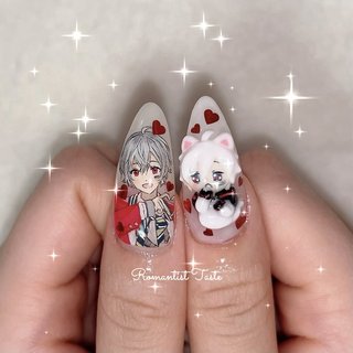 人気順｜ハート/#まふまふのネイルデザイン｜ネイルブック