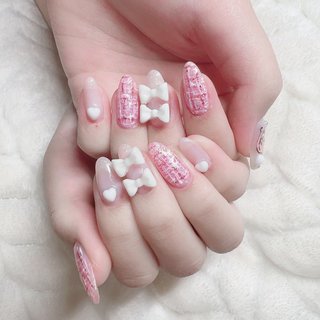 2024年】新着順｜クリスマス/ツイード/ちゅるんのネイルデザイン  