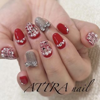 2026年】新着順｜レッド(赤)/#CHANELネイルのネイルデザイン｜ネイルブック