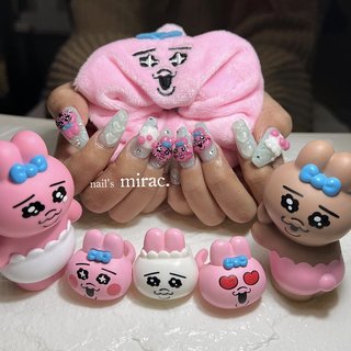 5000円～♥おぱんちゅうさぎ♥選べるネイルパーツ