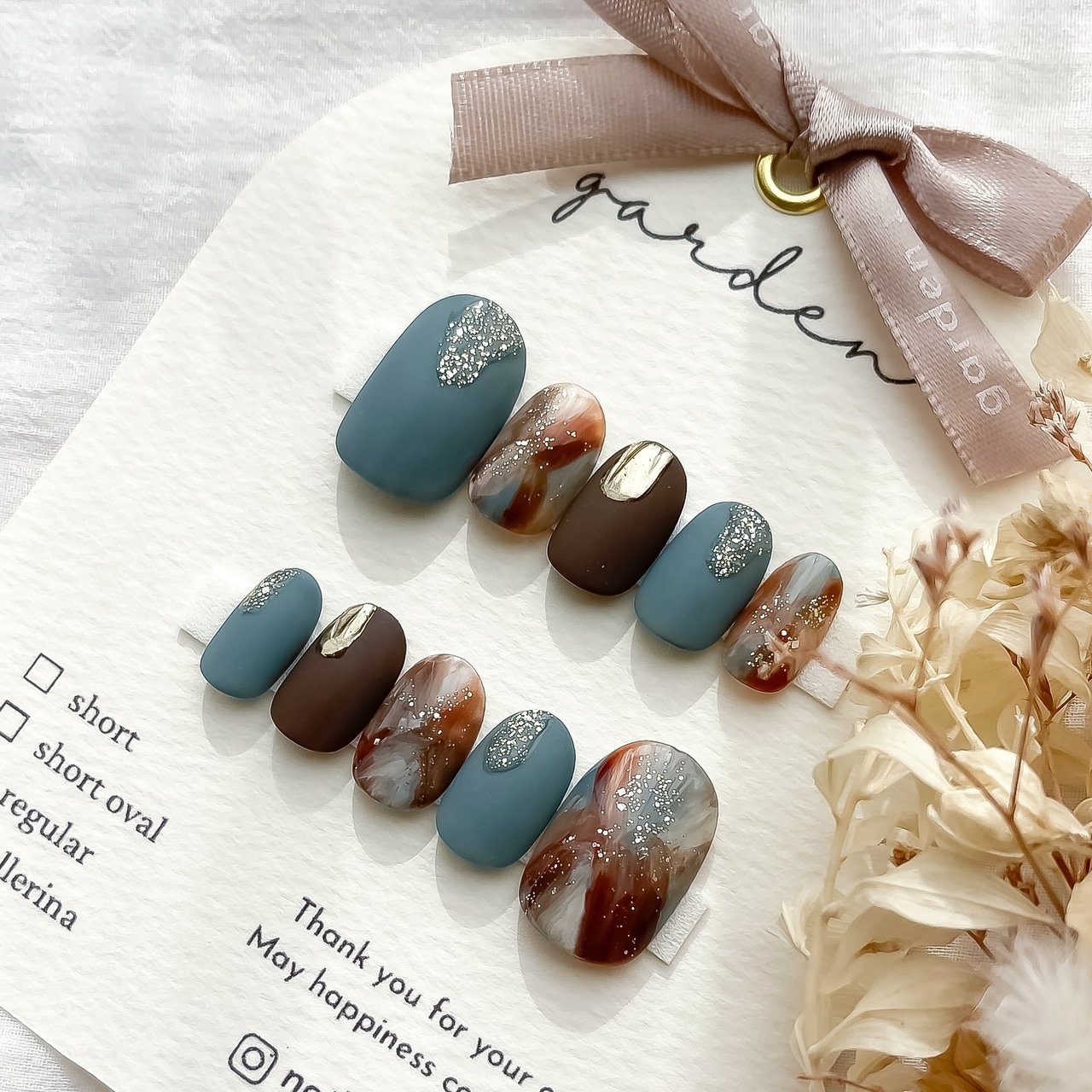 冬/成人式/クリスマス/ブライダル/チェック - nailsalongardenのネイル 