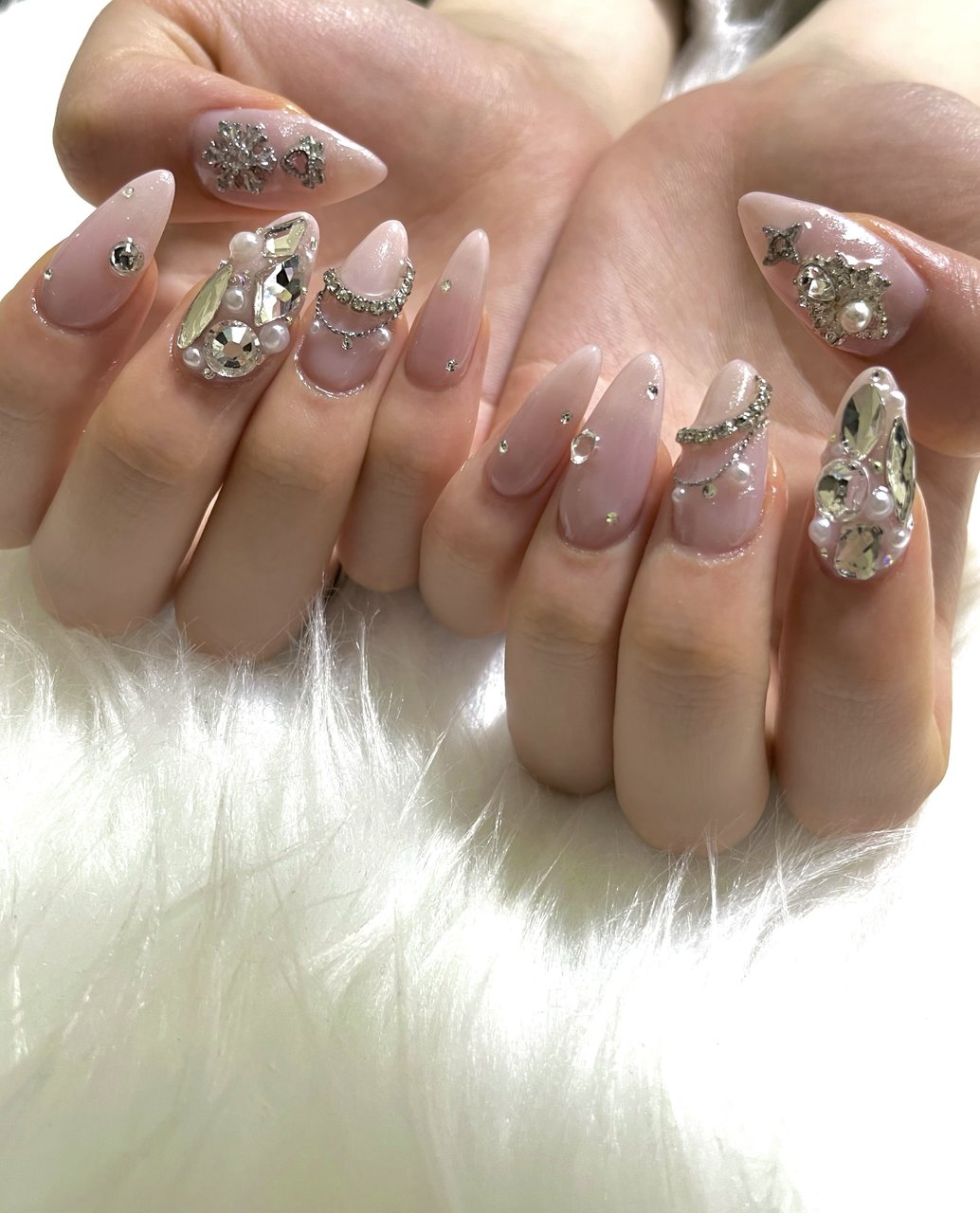 春/パーティー/デート/女子会/ハンド - しおりのネイルデザイン[No