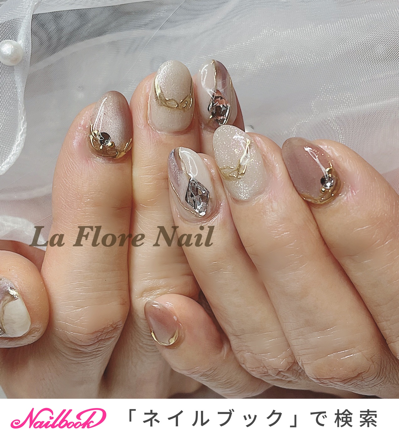 fiori’z nailページ Instagram photo by fiori'z nail[ネイルチップ販売] • Feb 4