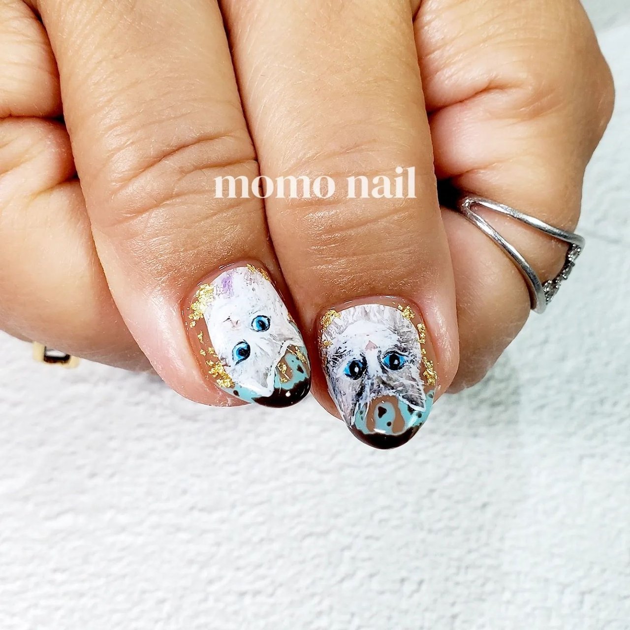 バレンタイン/リボン - tomomi kawasaki 八王子【momonail】のネイル