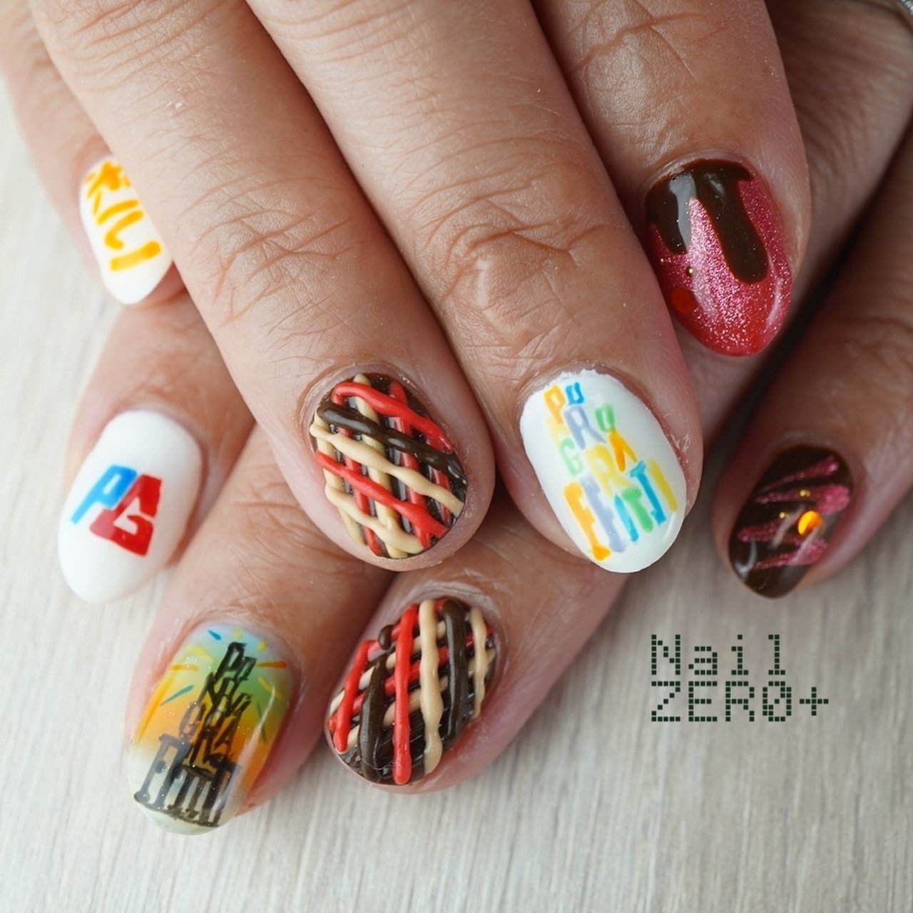 ライブ/推し活/ハンド/ワンカラー/個性派 - 塩見隼人 [池袋]ネイルゼロ