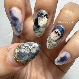 鯉登音之進のネイルデザイン｜ネイルブック