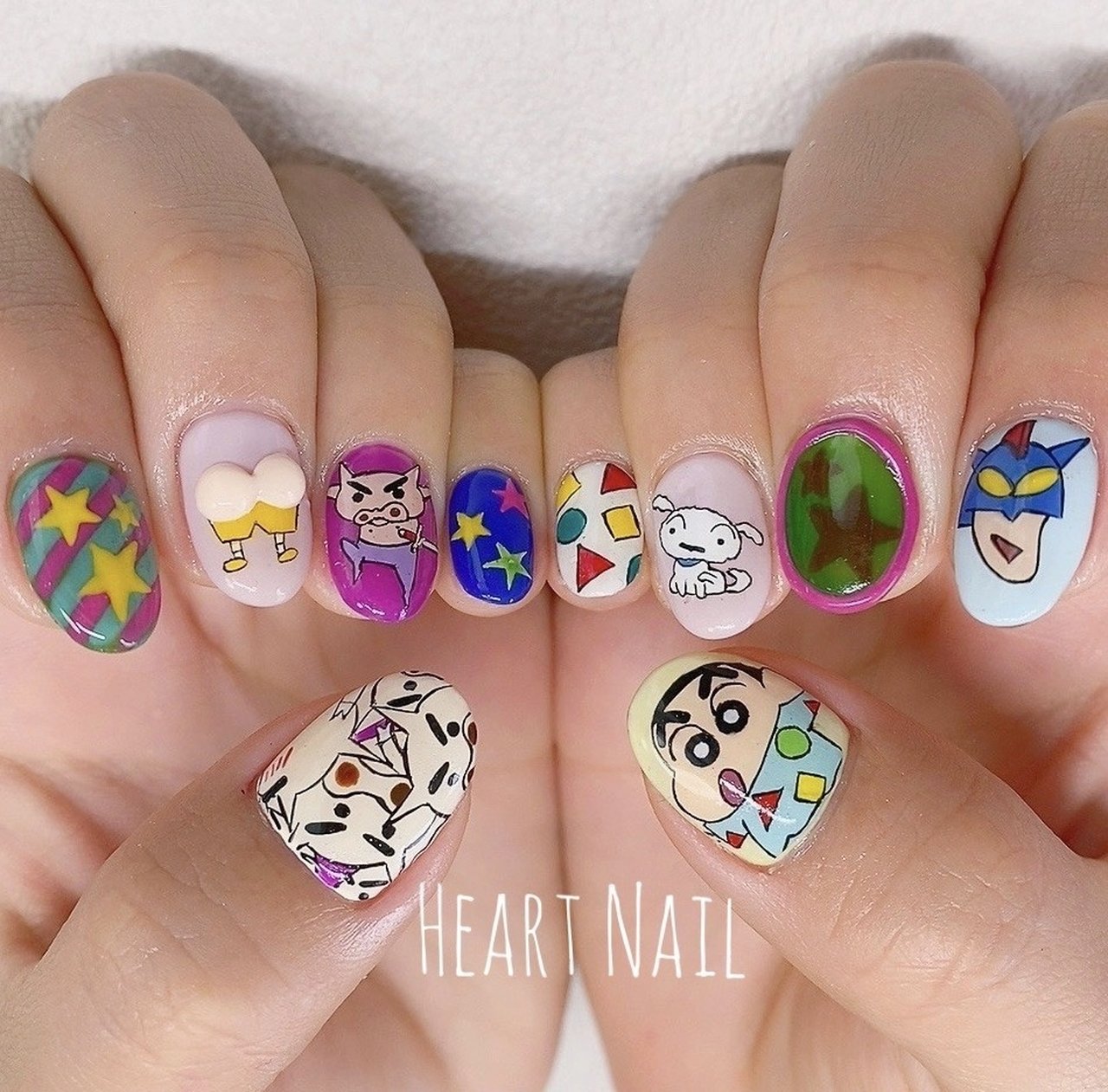オールシーズン/女子会/推し活/ハンド/痛ネイル - Heart❤︎Nailの 