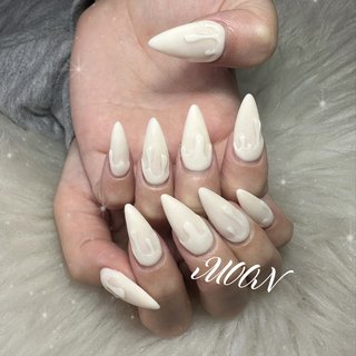 ネイルチップ‪‪❤︎‬ミルキーイエロー ミルキーベージュ 量産型‬