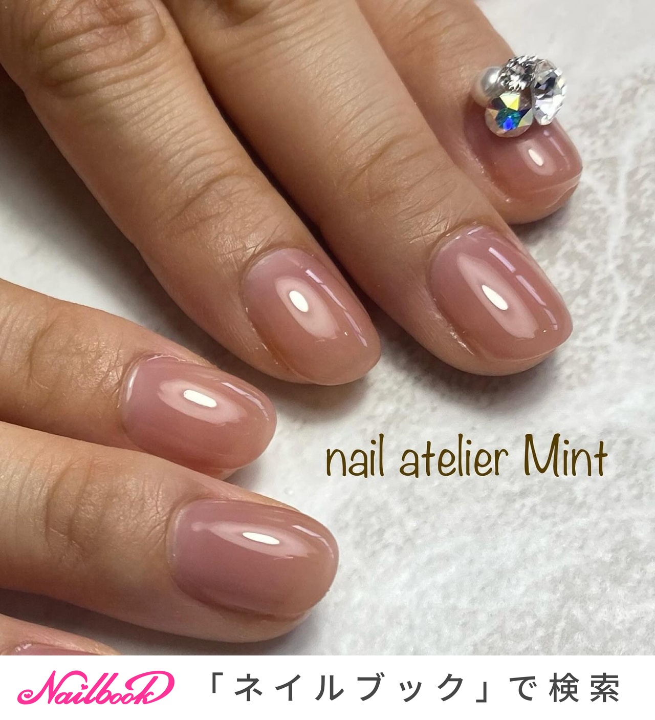 手が綺麗に見えるネイル/オールシーズン/ブライダル/パーティー/ハンド - nail atelier Mint〜nozomi.のネイルデザイン[No.8645175]... 