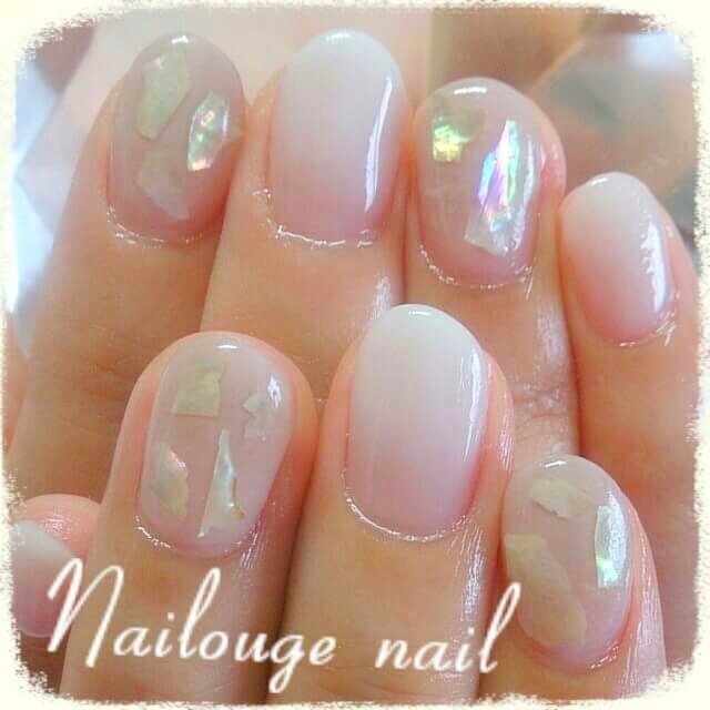 春 夏 デート ハンド シンプル Nailsalon Nailougeのネイルデザイン No ネイルブック